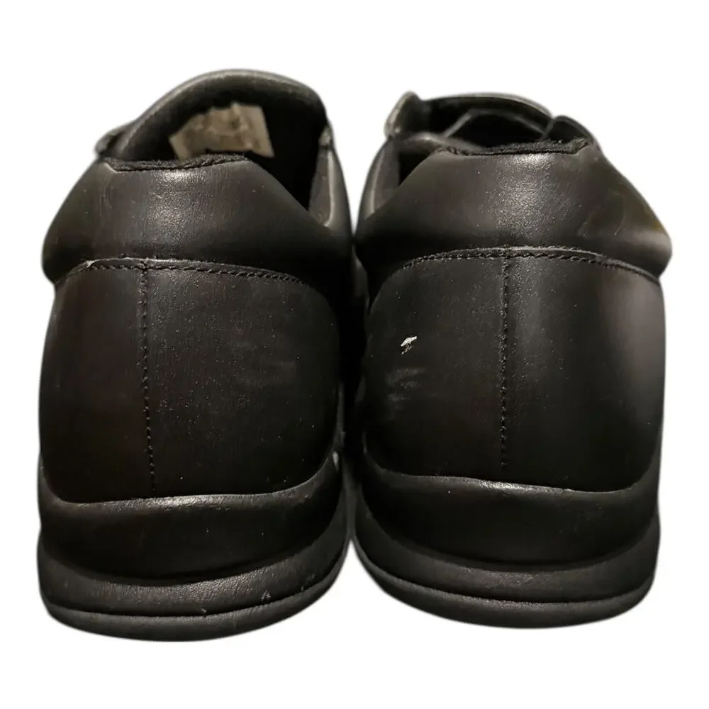 P. W. Minor Canfield 16831 Natural Strap Shoes Ortho Black Men's Size 11.5 2W
